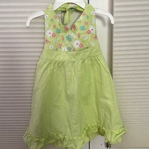 Janie and Jack Summer halter dress Sz 18-24 months